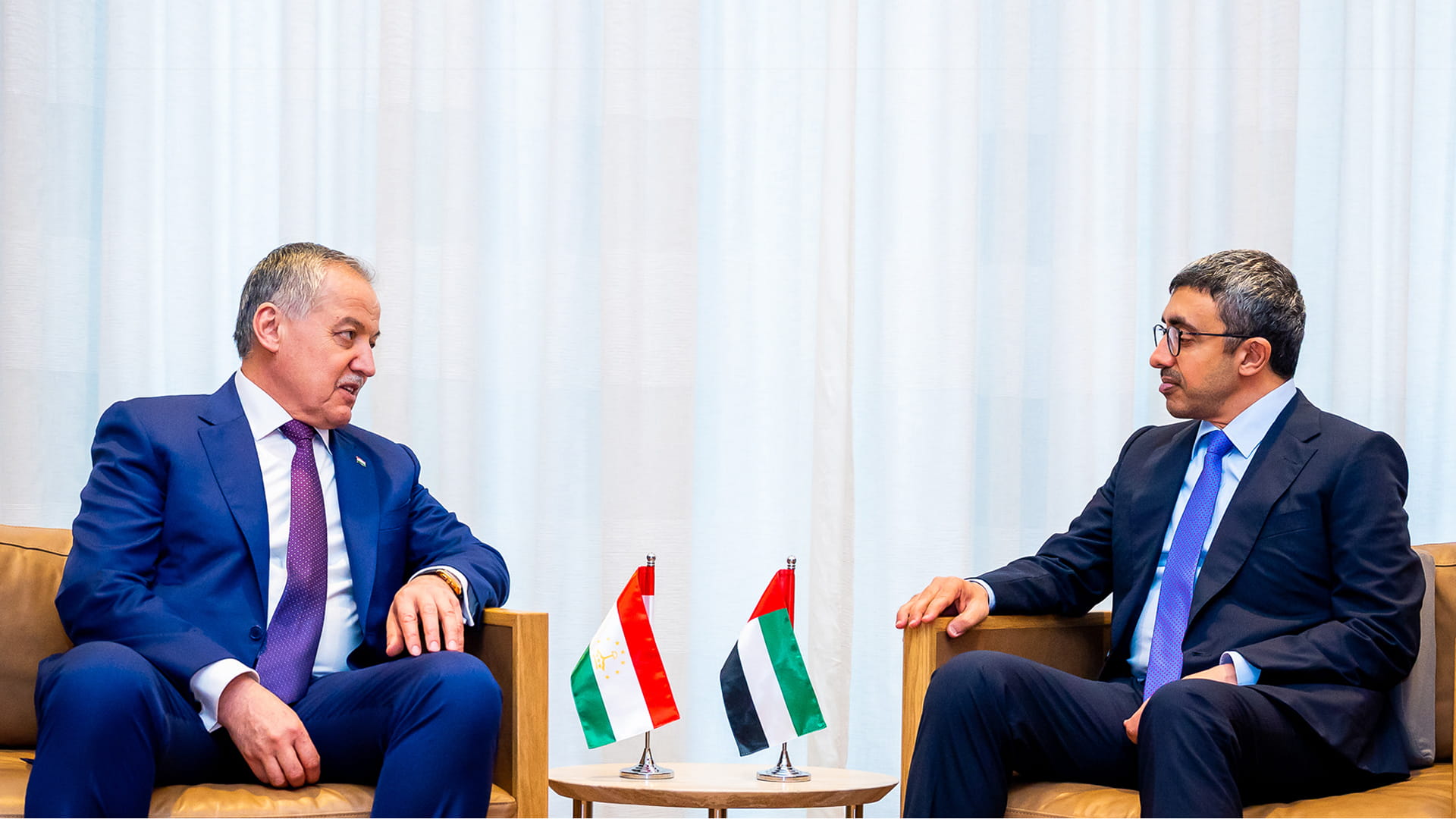 Image for the title: UAE Foreign Minister holds meetings in New York 