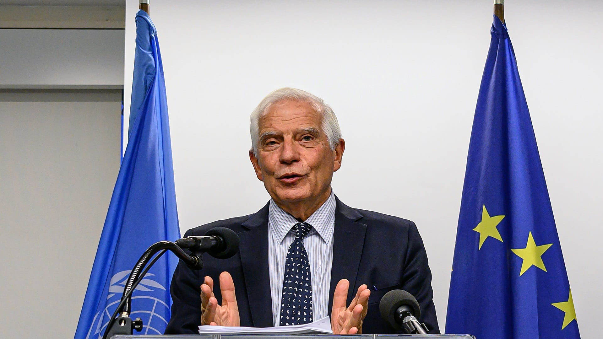 Image for the title: EU reaffirms its support for a two-state solution in Palestine 