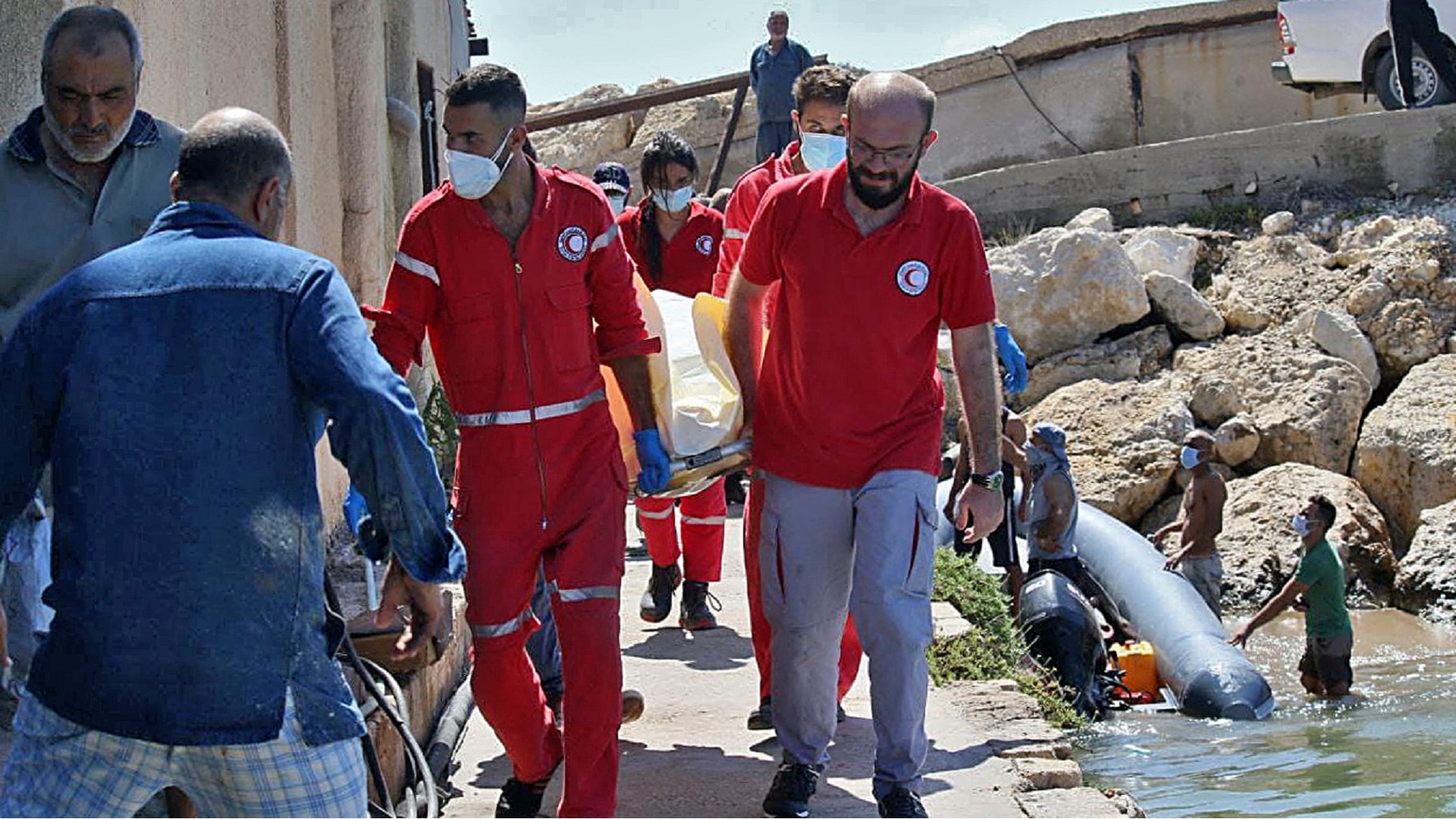 Image for the title: 89 dead in Lebanon migrant shipwreck off Syria 