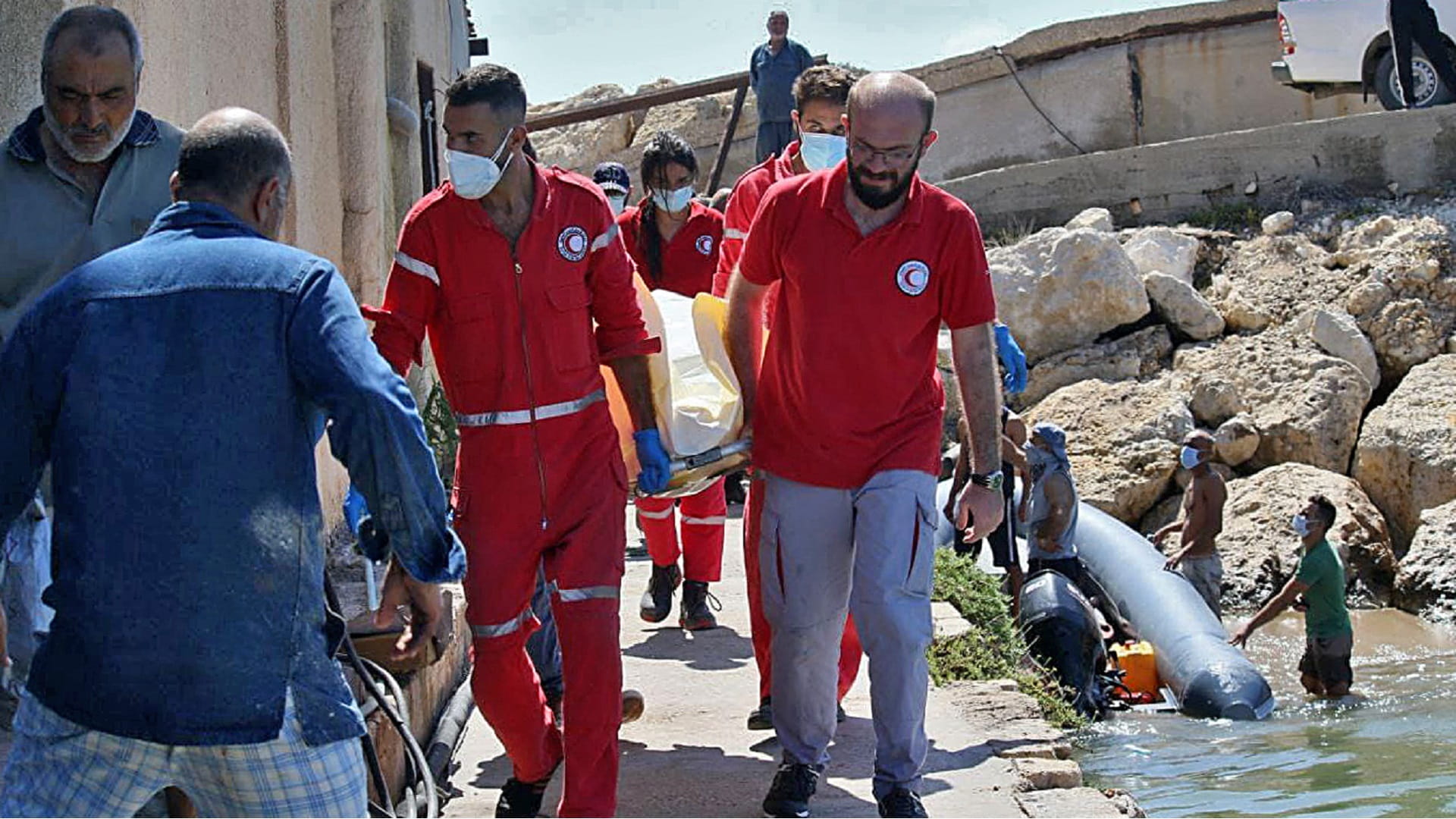 Image for the title: 89 dead in Lebanon migrant shipwreck off Syria 