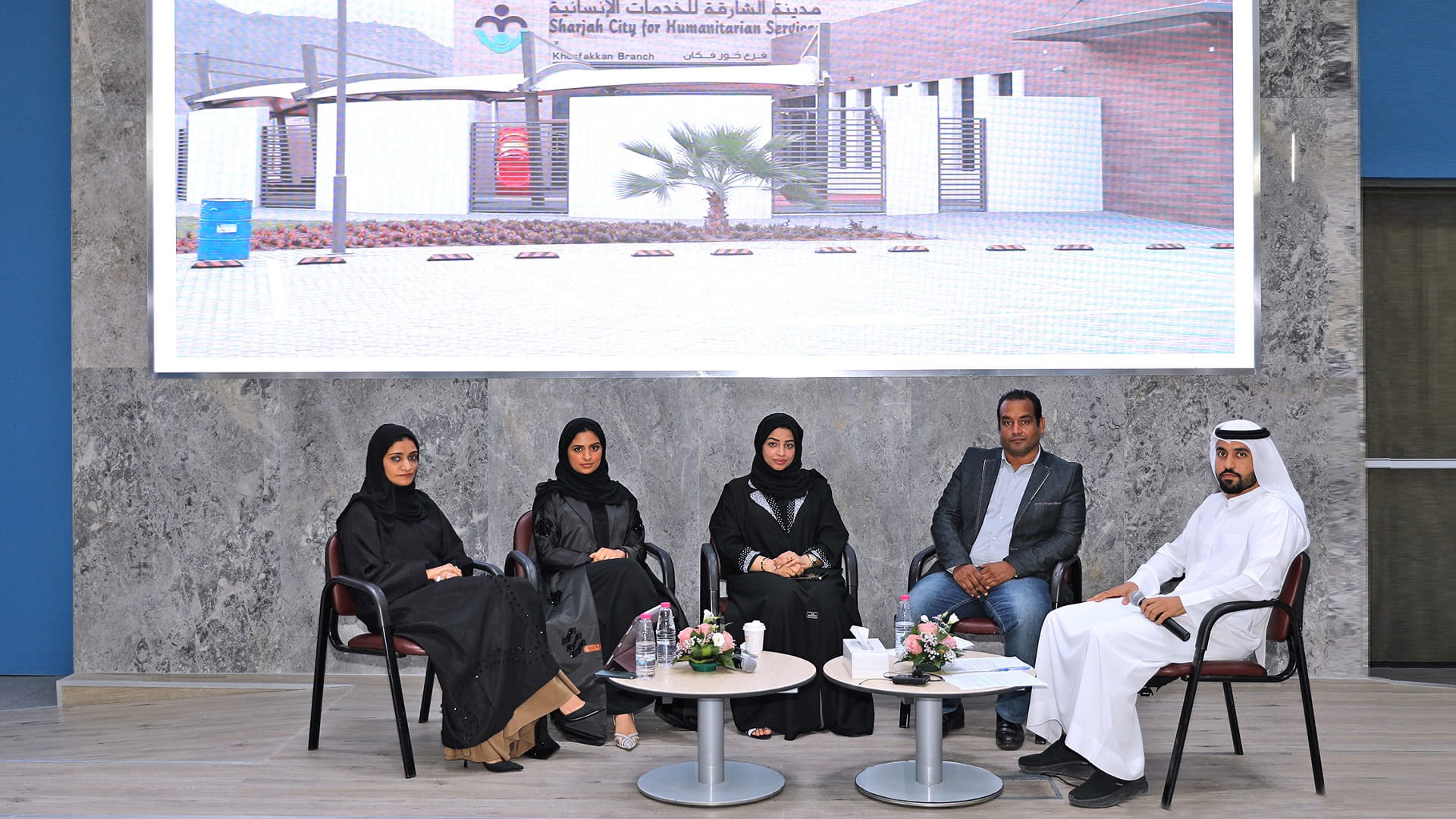 صورة بعنوان: ورشة عمل حول الدروس المستقاة من إنجاز مباني "إنسانية خورفكان" 