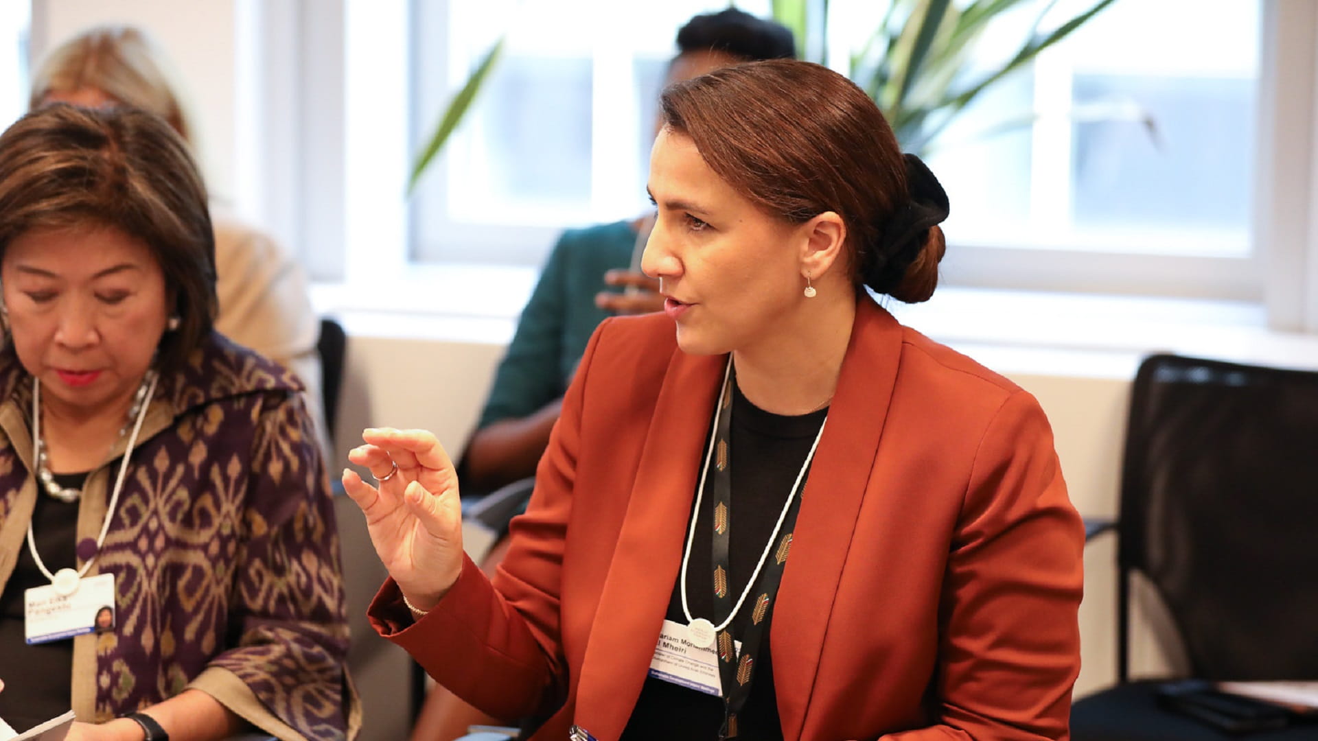 صورة بعنوان: المهيري تستعرض نموذج الإمارات بالعمل المناخي وتعزيز الأمن الغذائي 