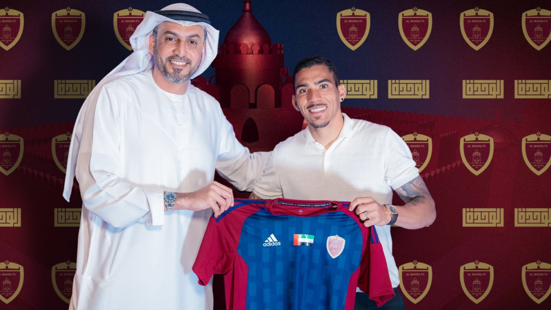 صورة بعنوان: الوحدة يتعاقد مع آلان ماركوس لاعب إيفرتون الإنجليزي 