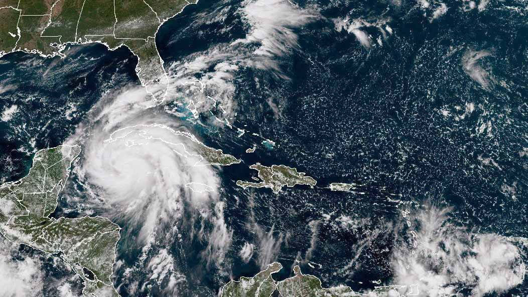 Image for the title: Cuba issues cyclone alert as Hurricane Ian nears 
