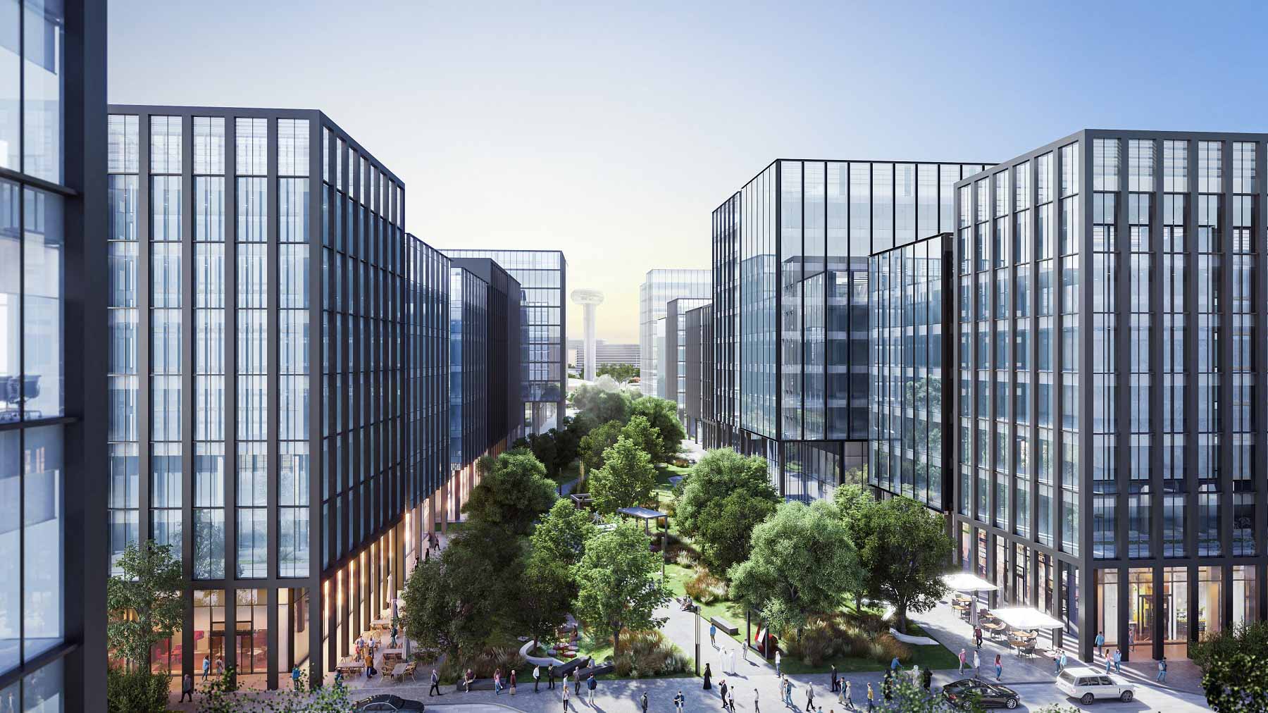 Image for the title: Arada Central Business District, a new hub for Sharjah at Aljada 