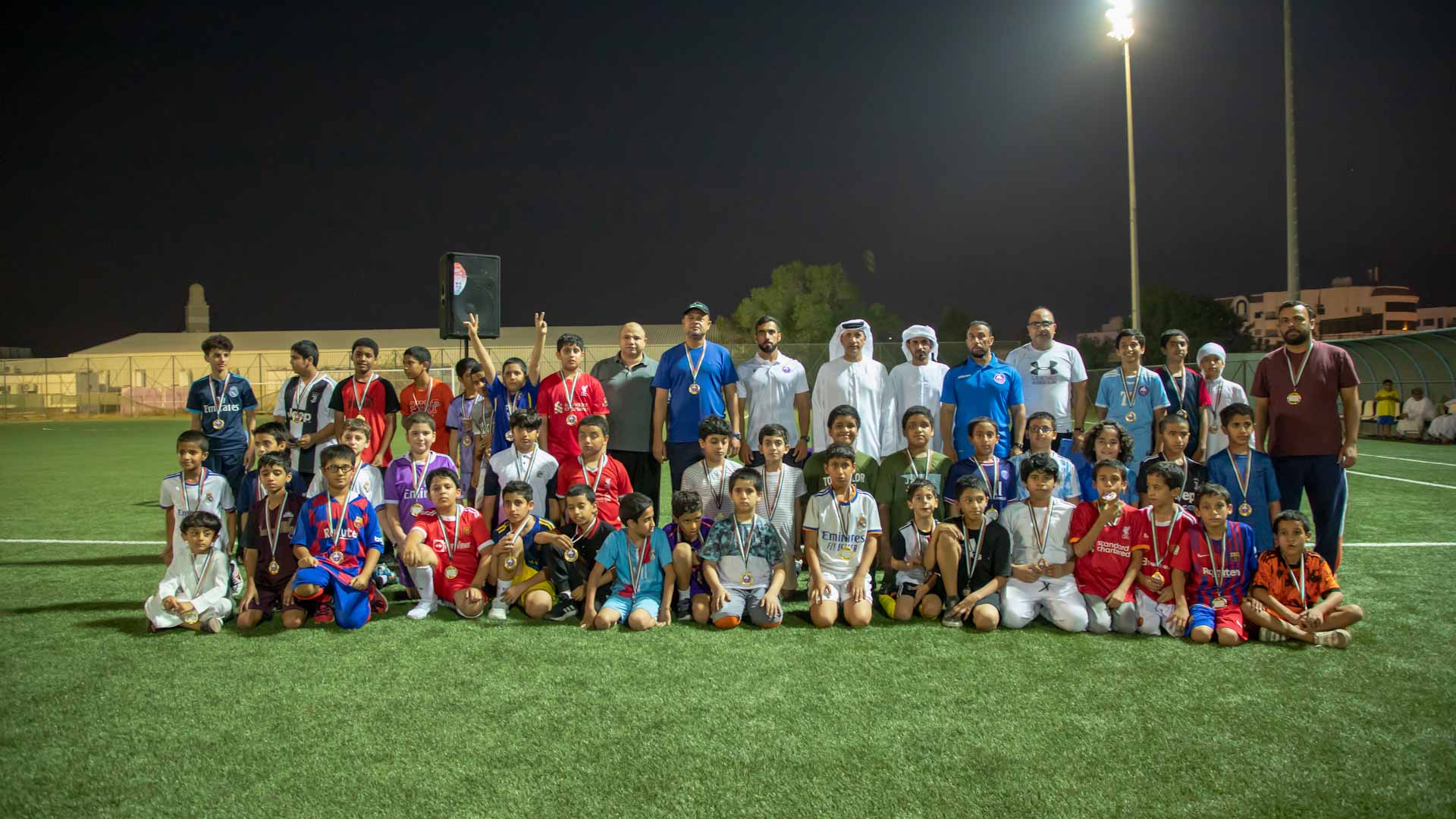 صورة بعنوان: نادي الذيد يطلق المهرجان الأول لكرة القدم بمشاركة 150 طالباً 