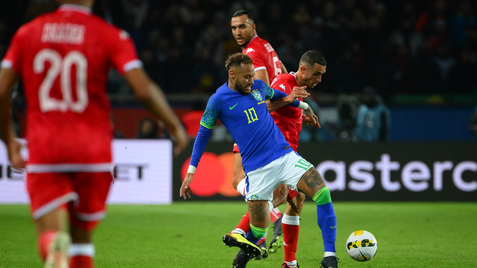 صورة بعنوان: منتخب البرازيل يقسو ودياً على نظيره التونسي  