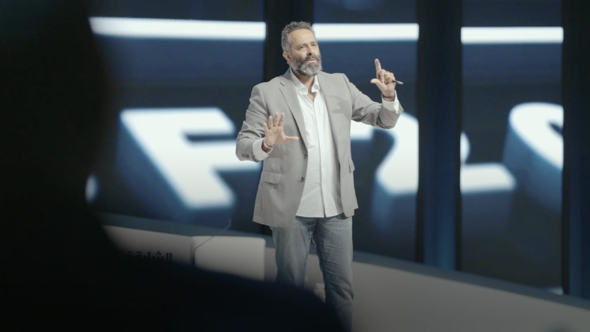 Image for the title: Ghattas: The human being is primary focus of IGCF 