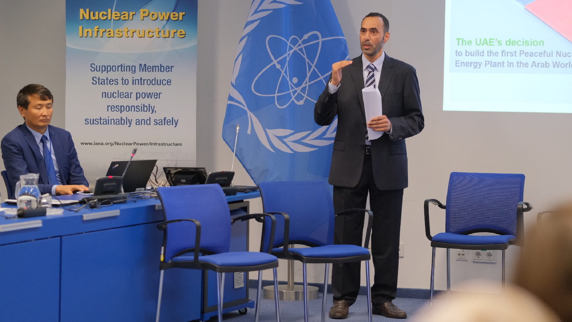 صورة بعنوان: الإمارات تسلط الضوء على دور الطاقة النووية بتحقيق الحياد المناخي 