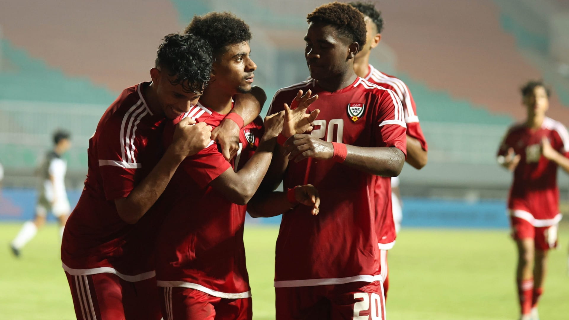 صورة بعنوان: أبيض الناشئين يهزم غوام بـ9 أهداف ويتصدر مجموعته بتصفيات آسيا 