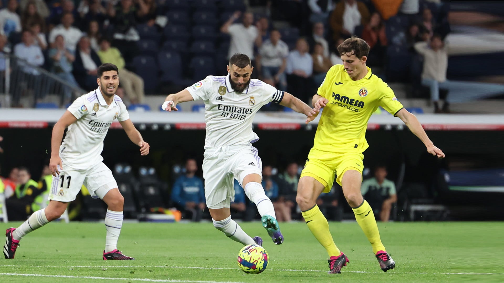 صورة بعنوان: ريال مدريد يتعثر أمام فياريال بالدوري الإسباني 