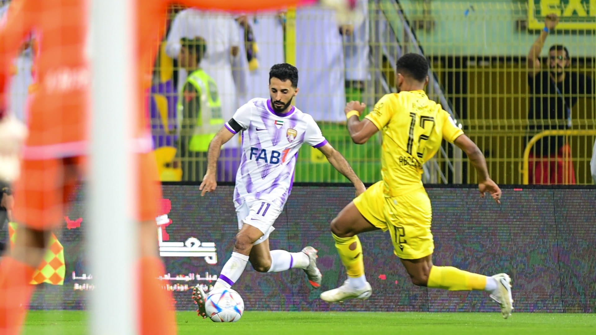 صورة بعنوان: الوصل والعين يتعادلان سلباً بذهاب نصف نهائي كأس رئيس الدولة 