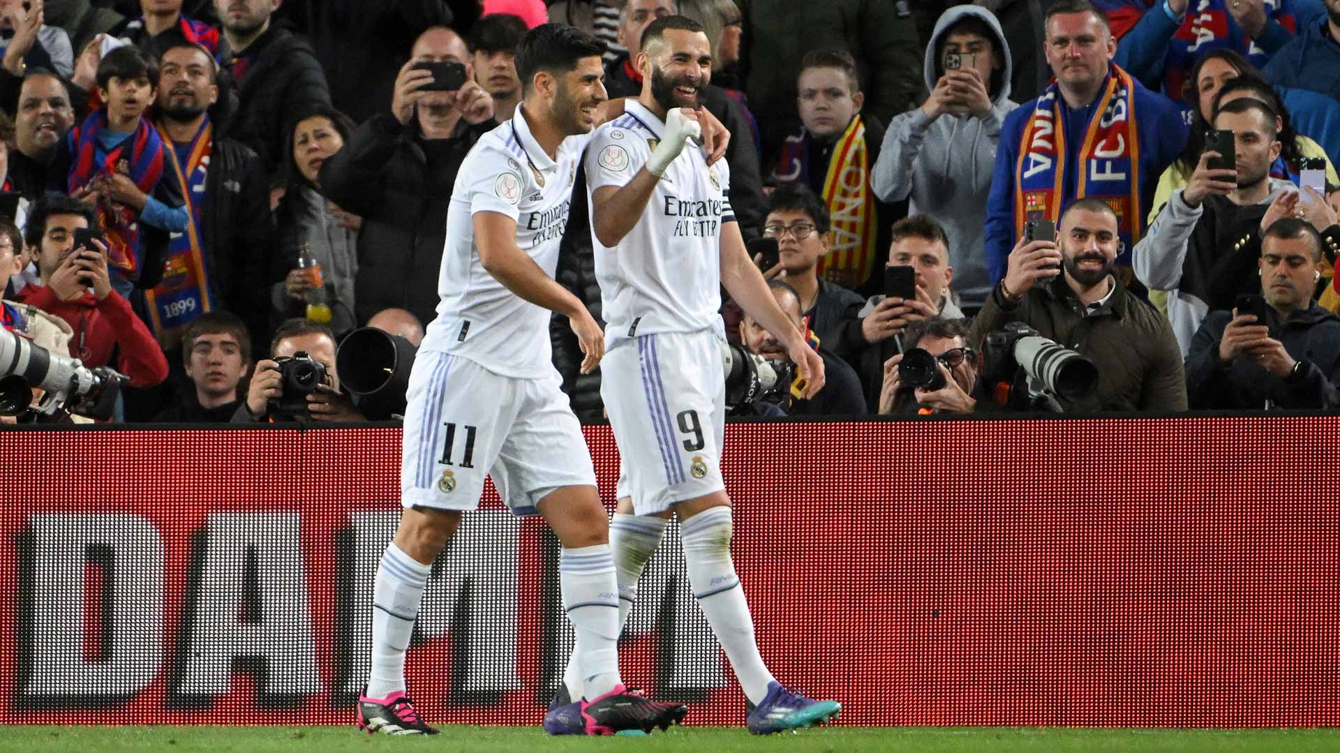 صورة بعنوان: ريال مدريد يمزق شباك برشلونة في كأس ملك إسبانيا 