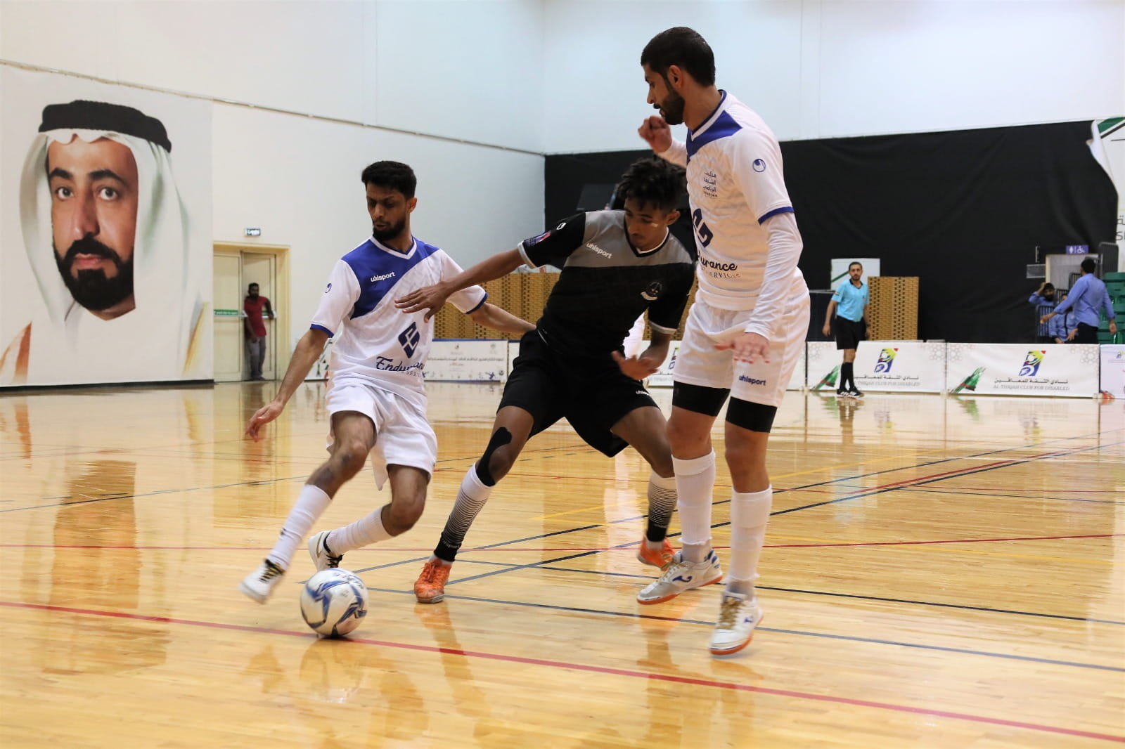 Image for the title: 8 teams to second round Sharjah gov football tournament 