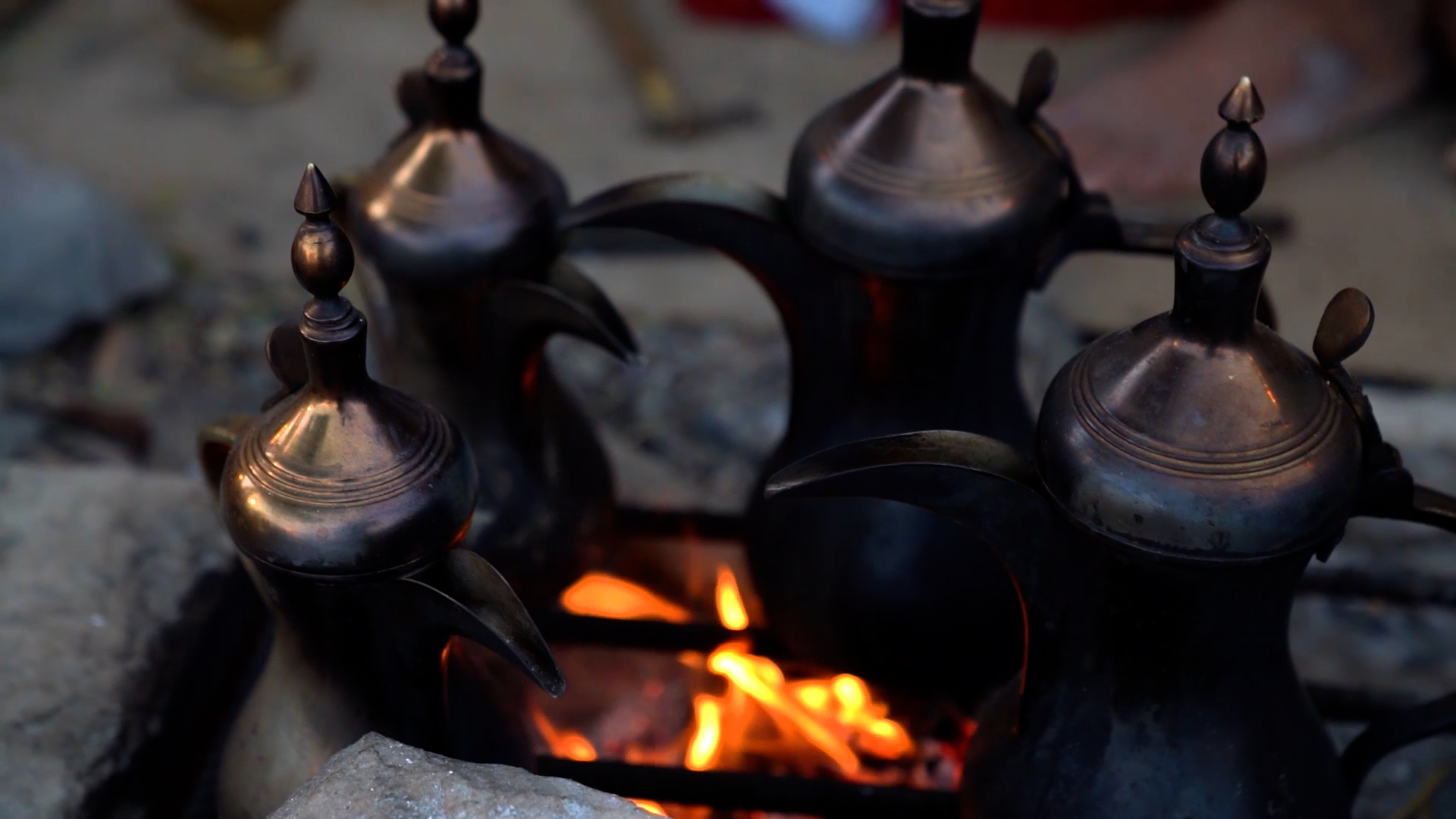 Image for the title: "Craftsmanship of the Forefathers".. coffee sign of generosity 