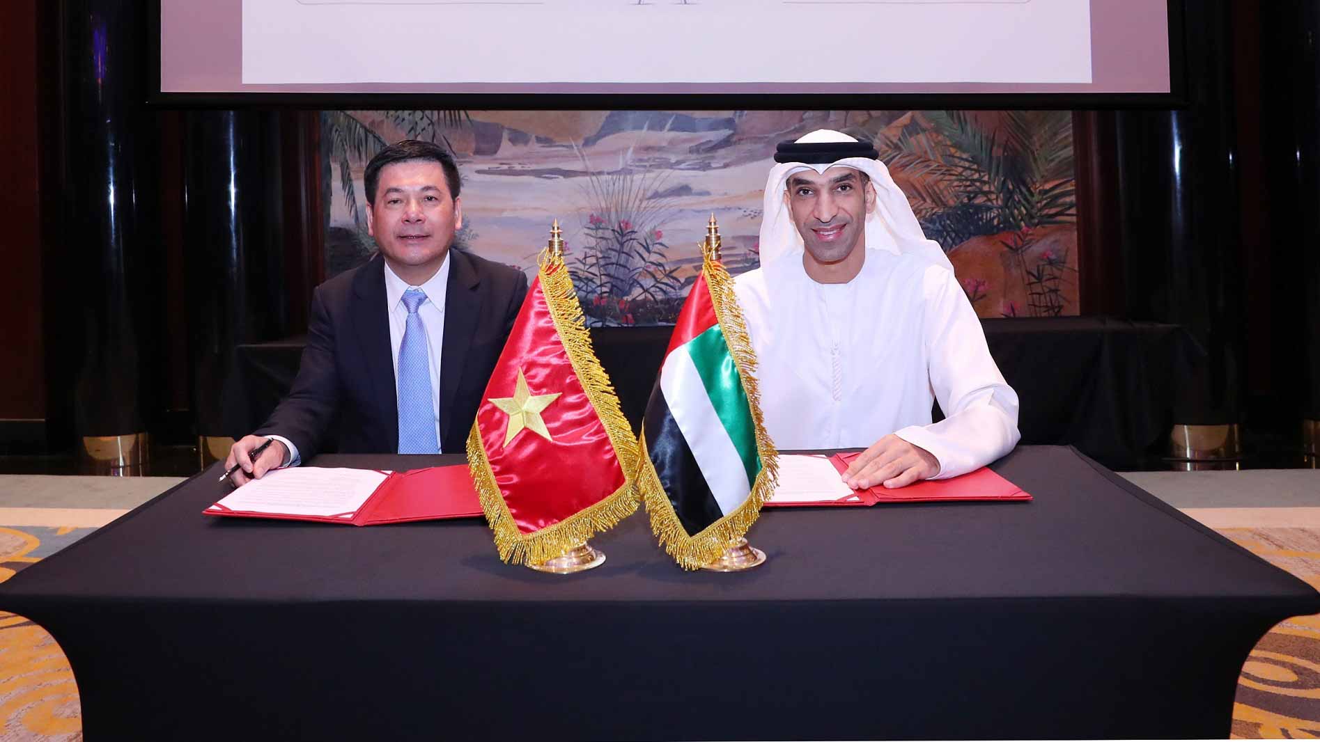 صورة بعنوان: الإمارات وفيتنام توقعان إعلان نوايا مشترك 