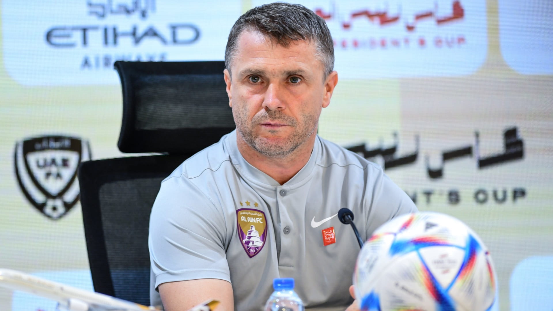 صورة بعنوان: مدرب العين: الأخطاء ممنوعة أمام الشارقة في نهائي الكأس 