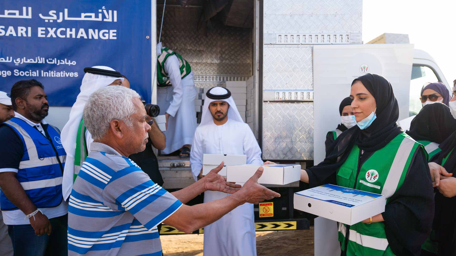 Image for the title: SFD’s volunteers participate in Ramadan community initiative 