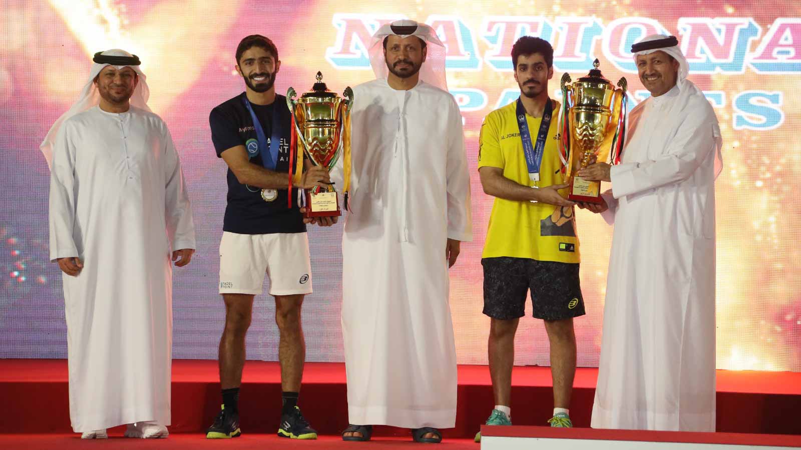 Image for the title: Conclusion on 1st Padel Tennis Tourn. for Gov. Depts. 