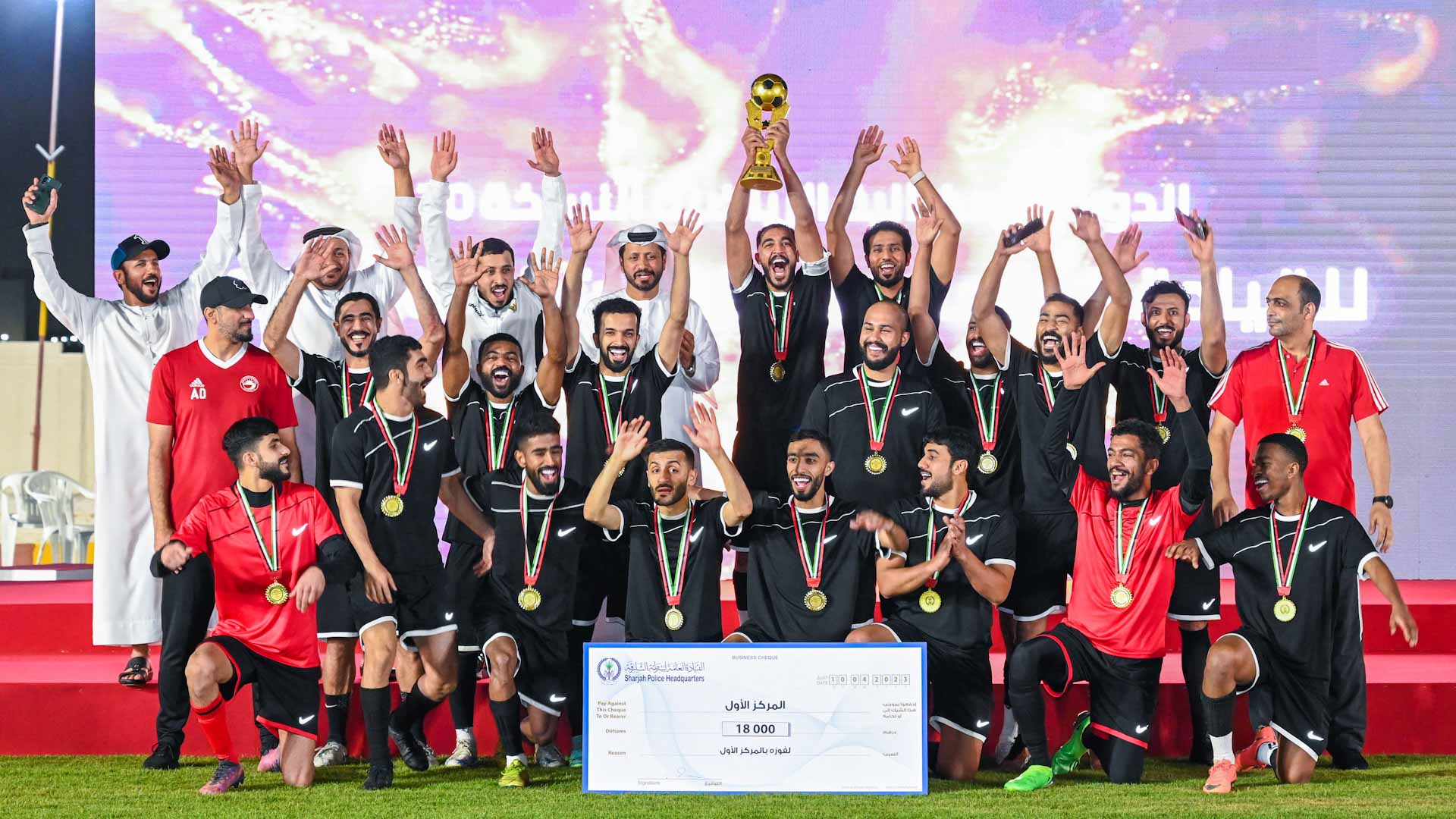Image for the title: Al Shamsi concludes 30th Ramadan Tournament and awards Operations 
