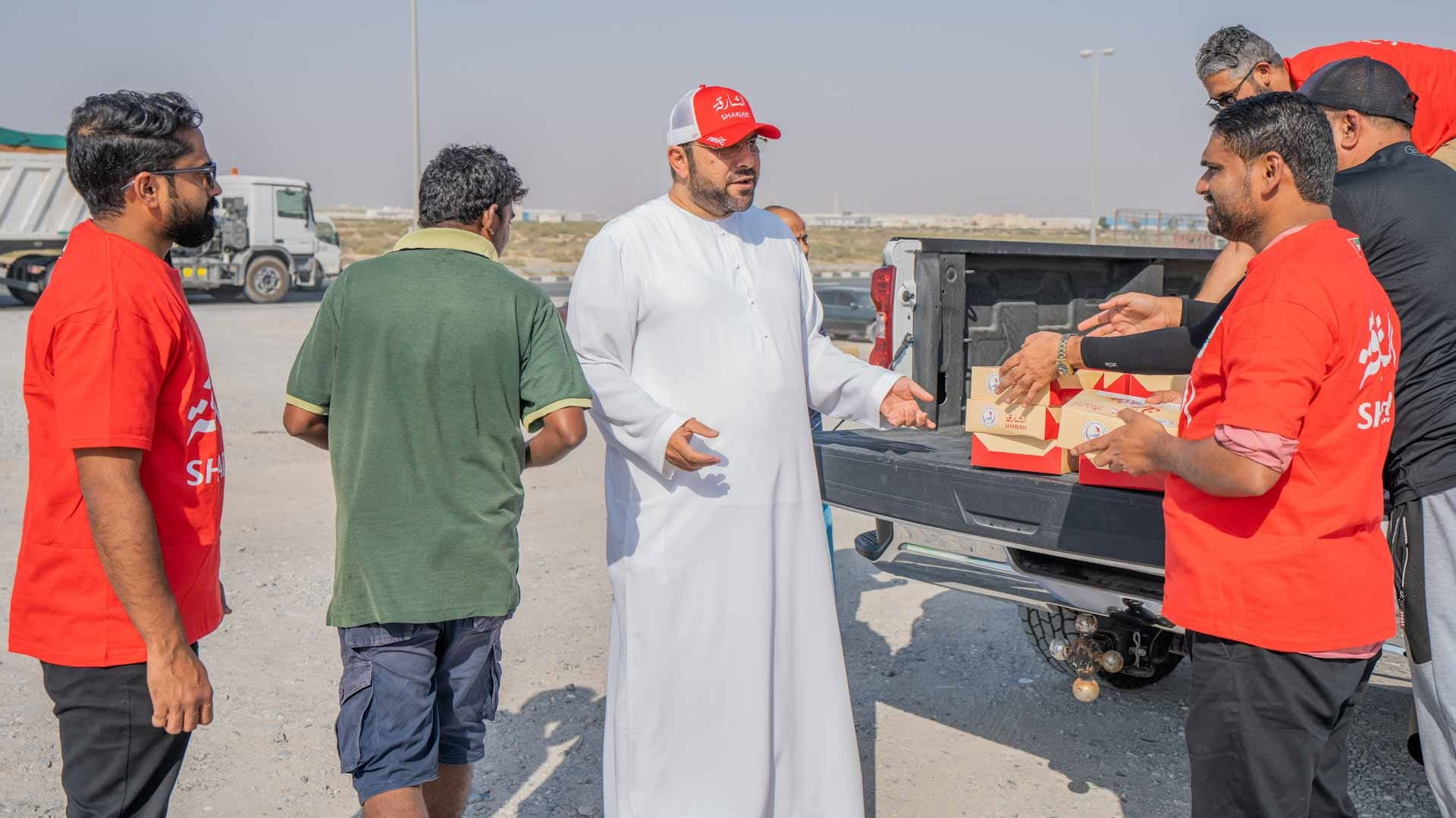 صورة بعنوان: "الشارقة للرياضات البحرية" يطلق مبادرة "إفطار صائم"  