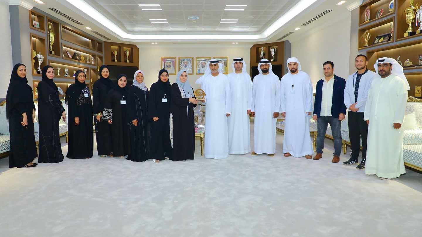 Image for the title: Dibba Al Hisn Club strengthens cooperation with UAEMPF 