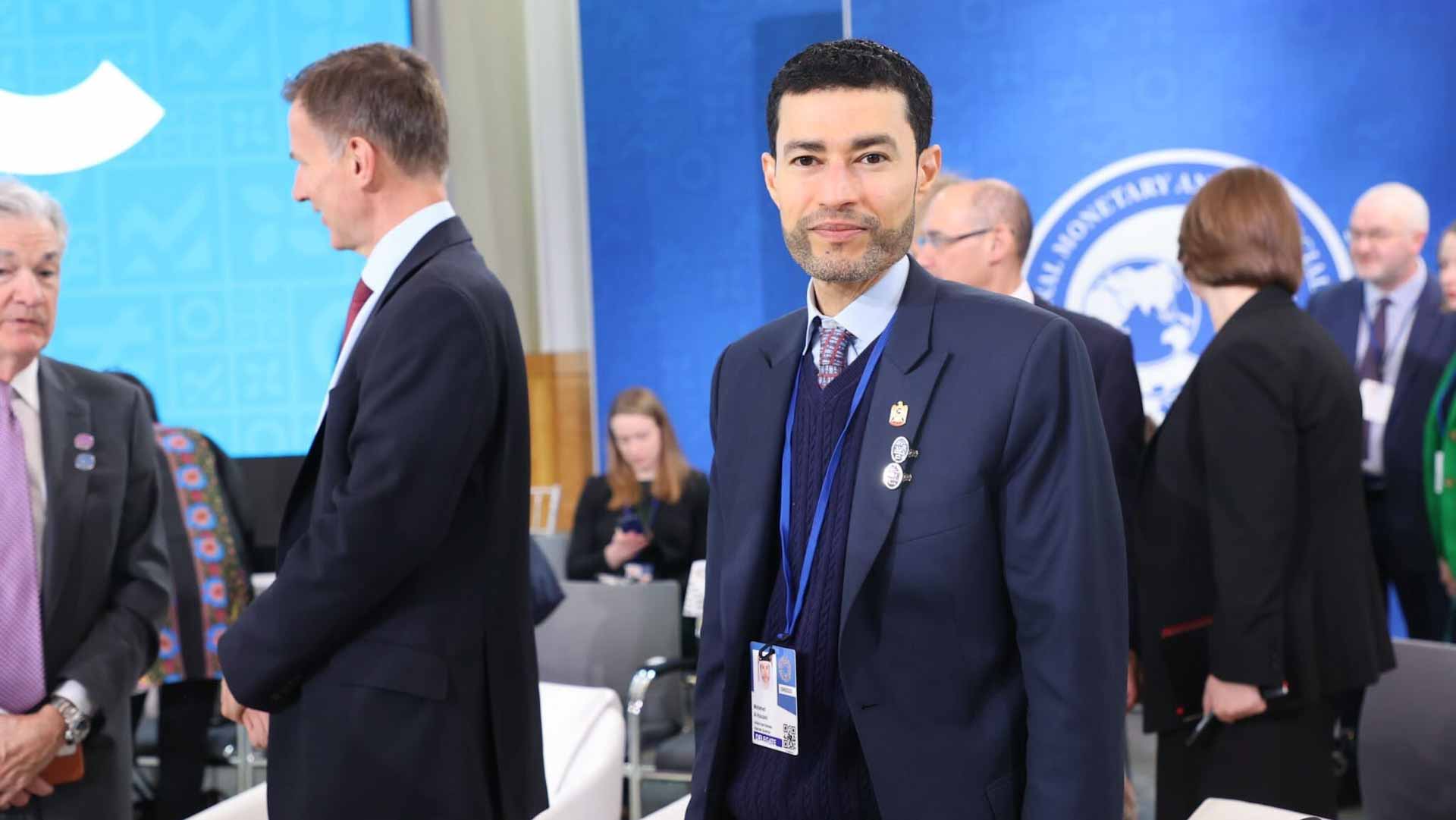 صورة بعنوان: الإمارات تشارك في اجتماع اللجنة الدولية للشؤون النقدية والمالية 