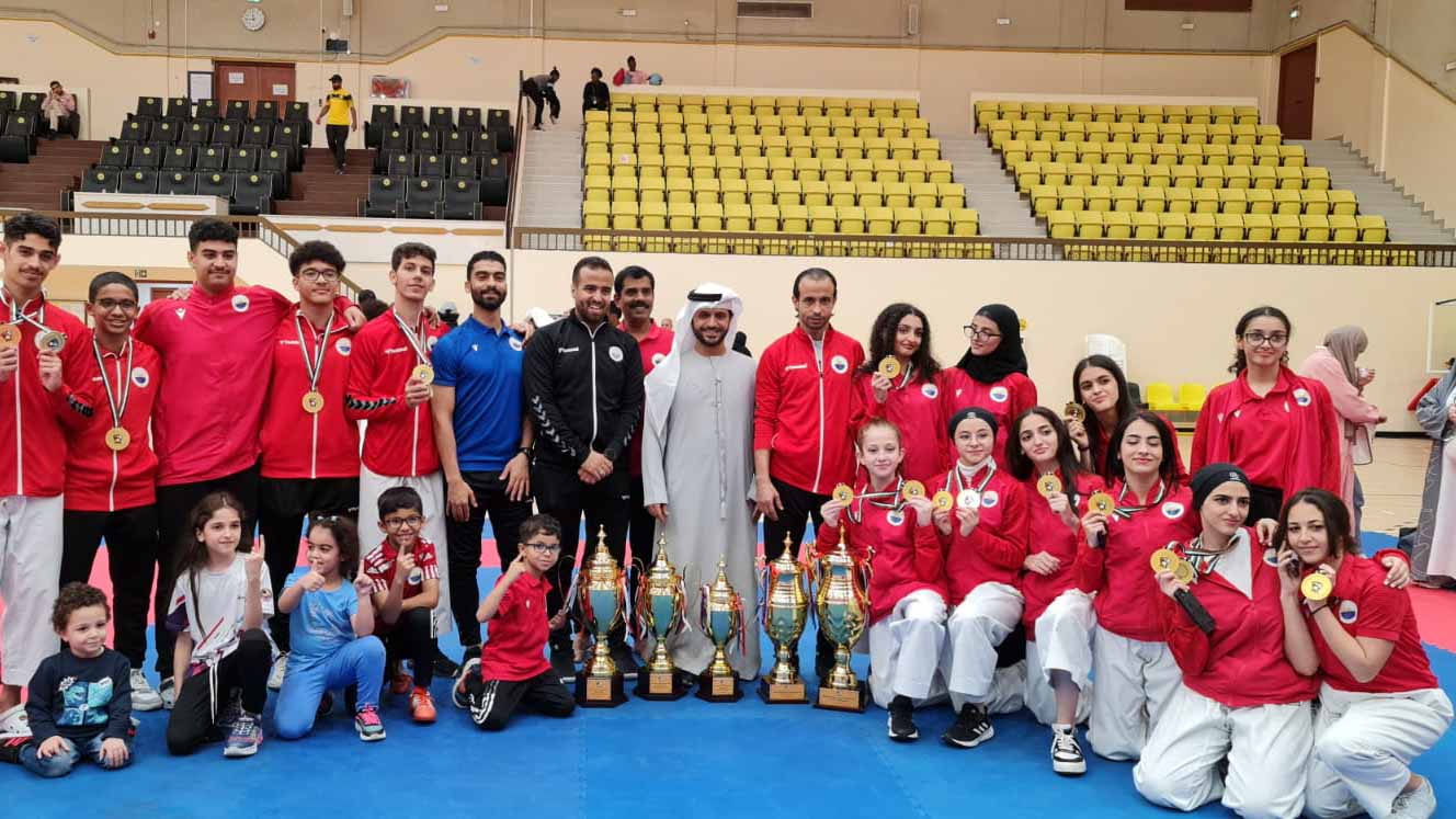 صورة بعنوان: "الملك" يفرض سيطرته على بطولة عمر بن حيدر للكاراتيه 