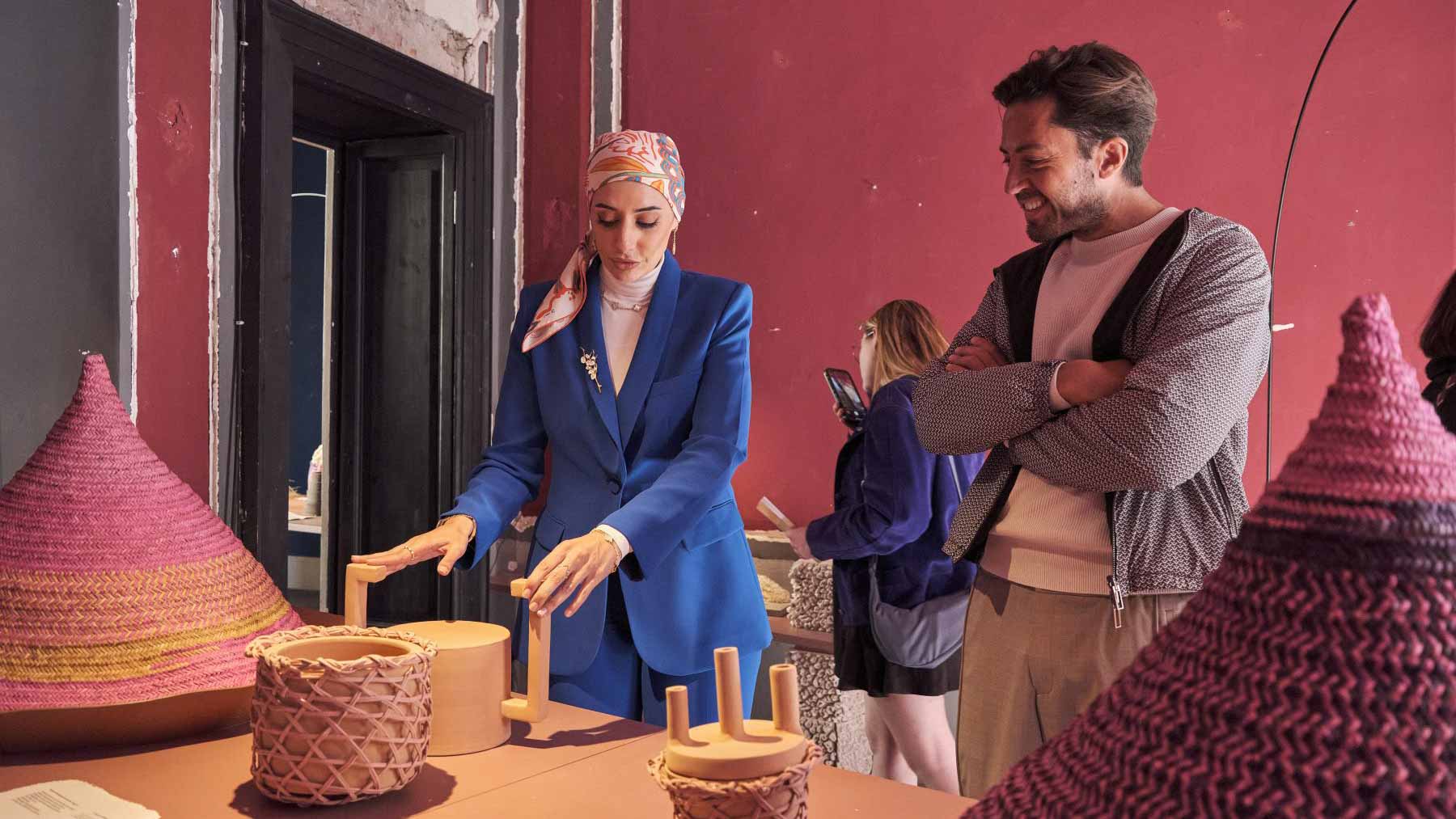 Image for the title: Irthi’s contemporary ‘craft recipes’ highlight design at MDW 