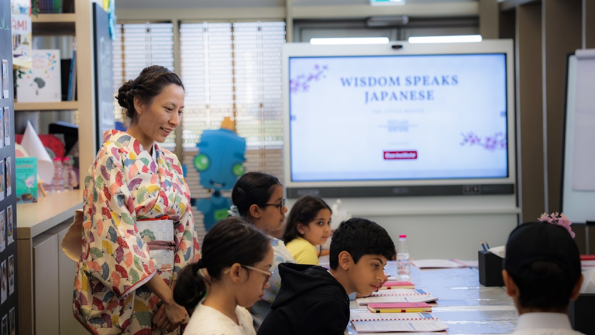 Image for the title: Wisdom Speaks: Japanese prgm. embraces cultural exchange at HoW 