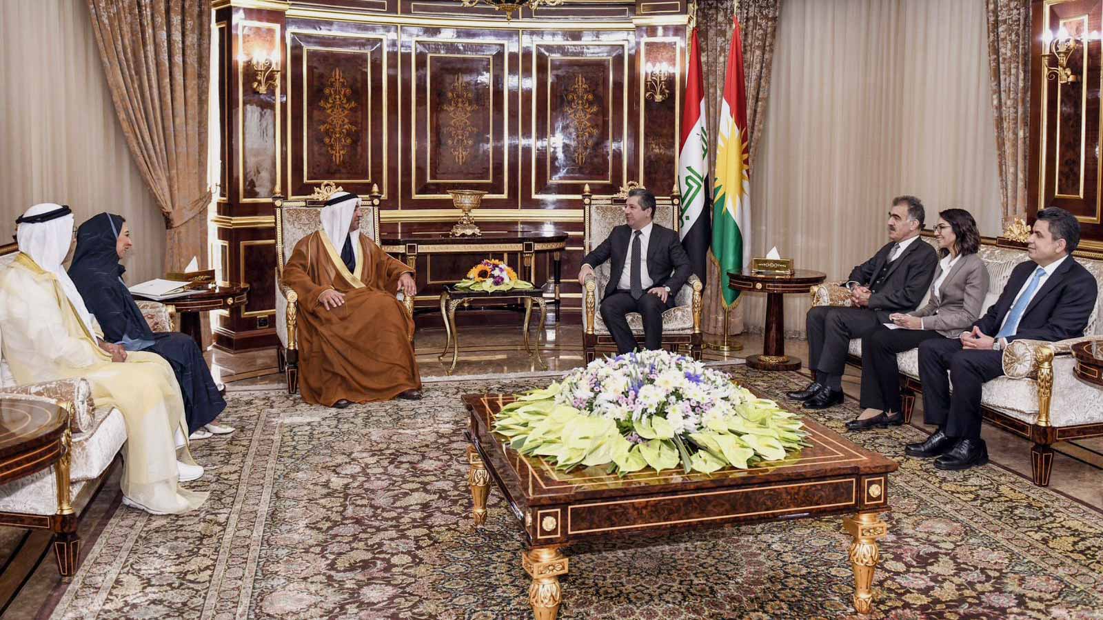 صورة بعنوان: حكومتا الإمارات وإقليم كردستان العراق تبحثان توسيع التعاون الثنائي 