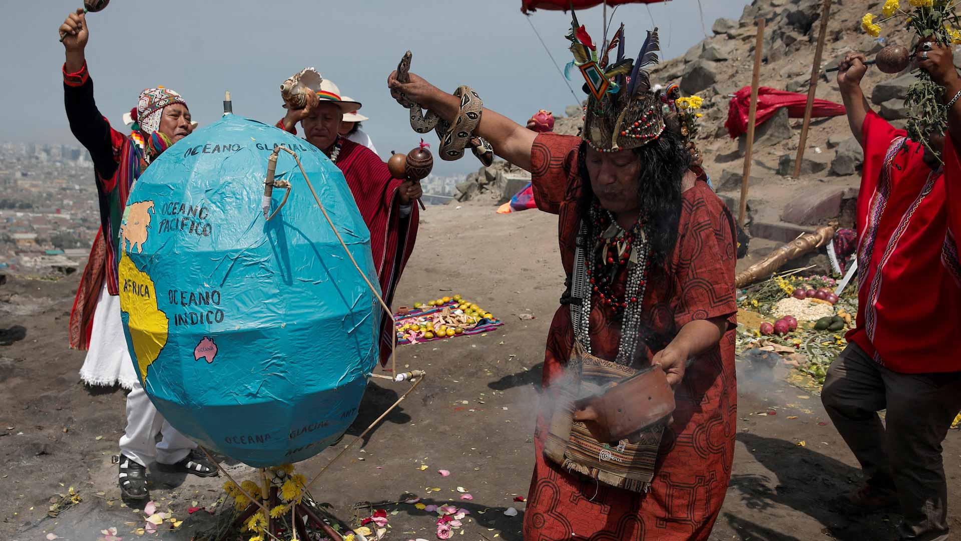 صورة بعنوان: بيوم الأرض..ناشطون يطالبون باتخاذ إجراءات للحد من الاحتباس الحراري 