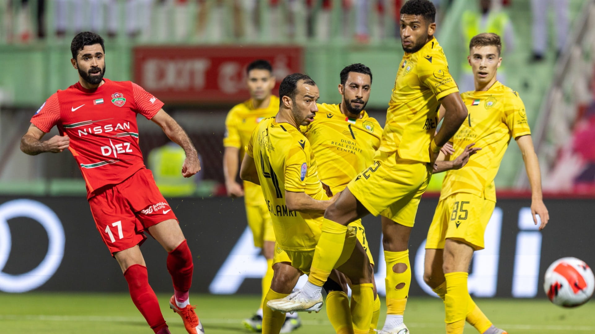 Image for the title: ADNOC Pro League.. Al Wasl imposes a tie on Al Ahly 