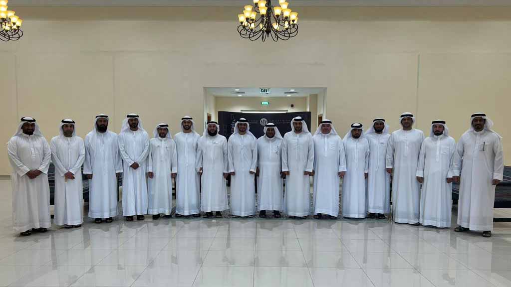 صورة بعنوان: مجلسا ضاحية الرحمانية والسيوح في الشارقة يتبادلان التهاني بالعيد  