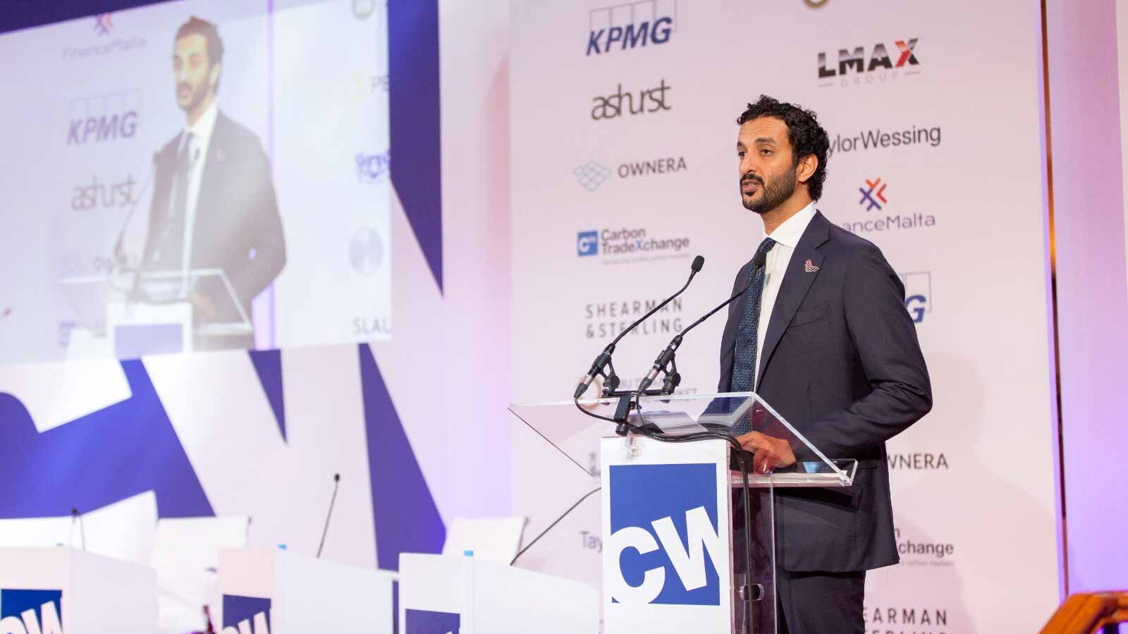 صورة بعنوان: ابن طوق: رهانات نمو الاقتصاد العالمي مرتبطة بالفرص الاستثمارية 