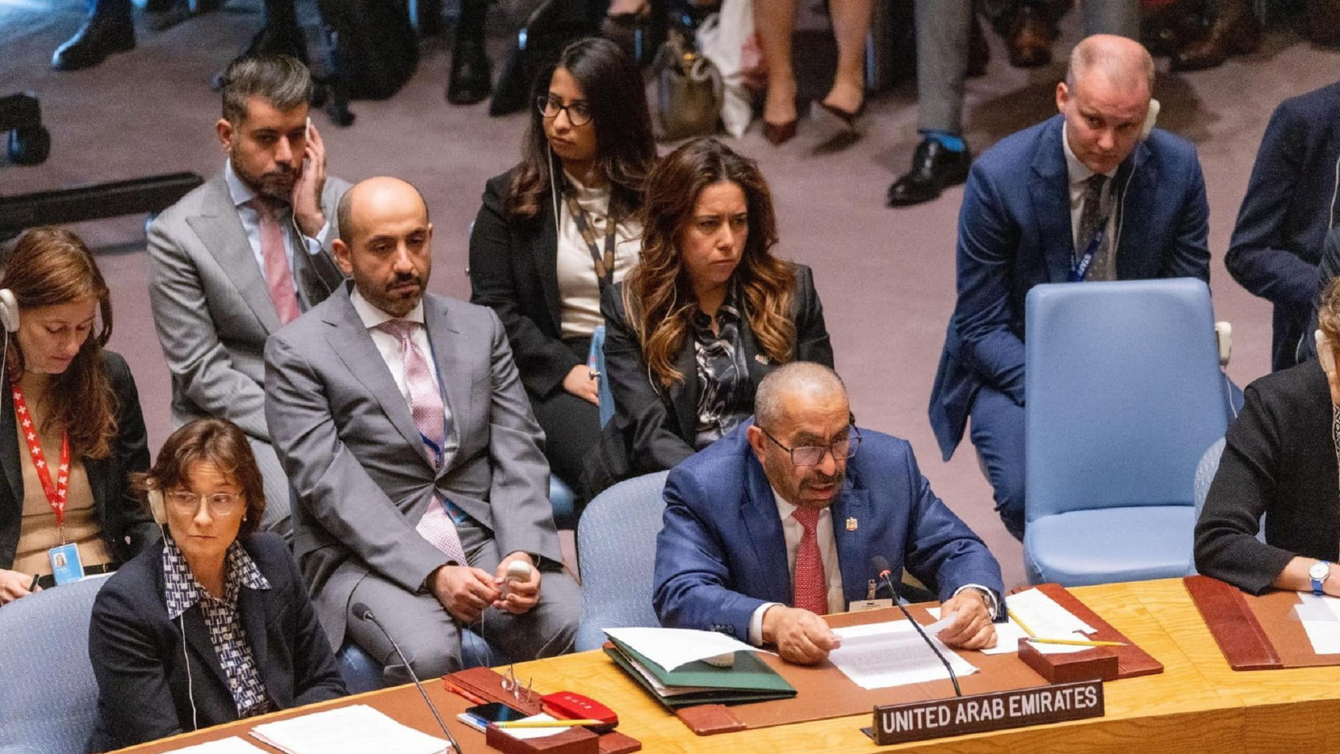 Image for the title: Al Marar calls on UNSC to promote dialogue, coop between states 
