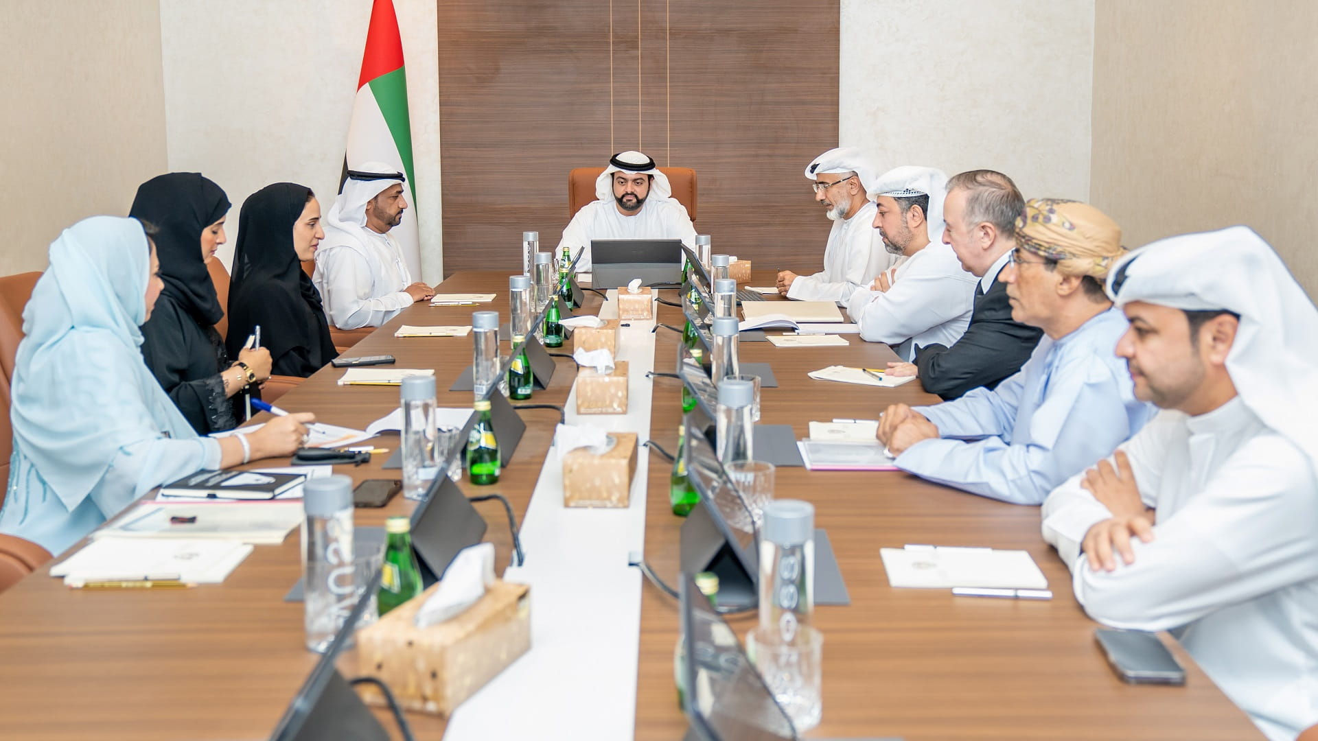 Image for the title: Fujairah CP chairs meeting of Fine Arts Academy’s BOT 