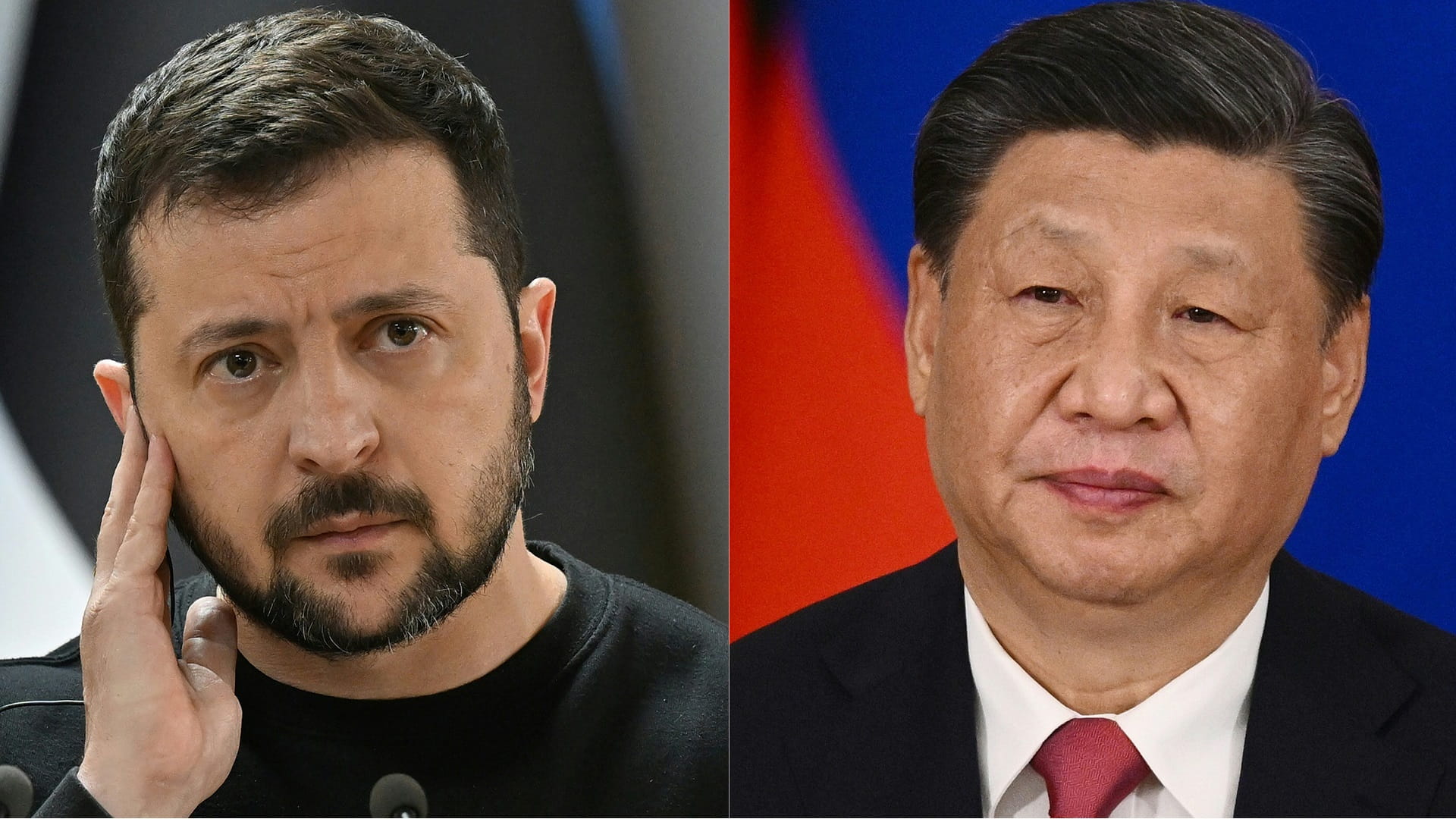 Image for the title: China's Xi holds call with Ukraine's Zelensky 