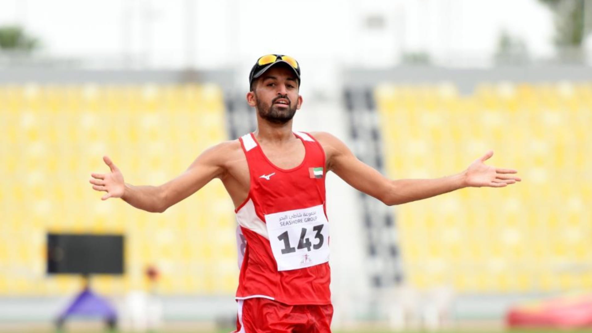 صورة بعنوان: الإمارات تحصد أول ميدالية ذهبية في بطولة غرب آسيا لألعاب القوى 