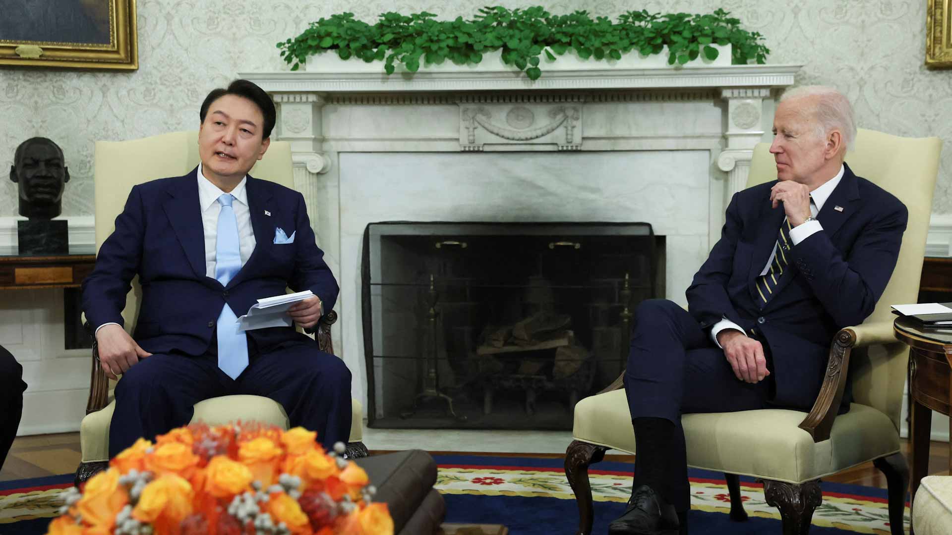 صورة بعنوان: لردع بيونغ يانغ.. واشنطن وسيؤول تكرسان تحالفهما الراسخ 