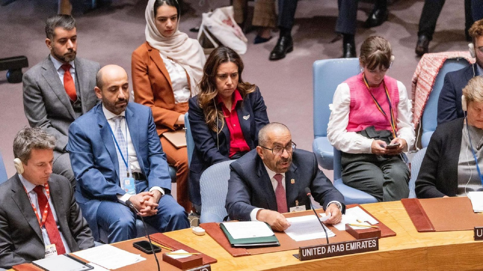 Image for the title: UAE calls for protection of two-state solution in ME 