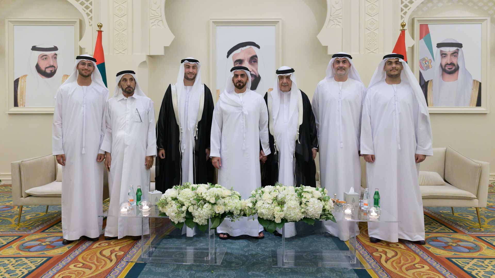 صورة بعنوان: سيف بن زايد يحضر أفراح العريقات والهرمودي 