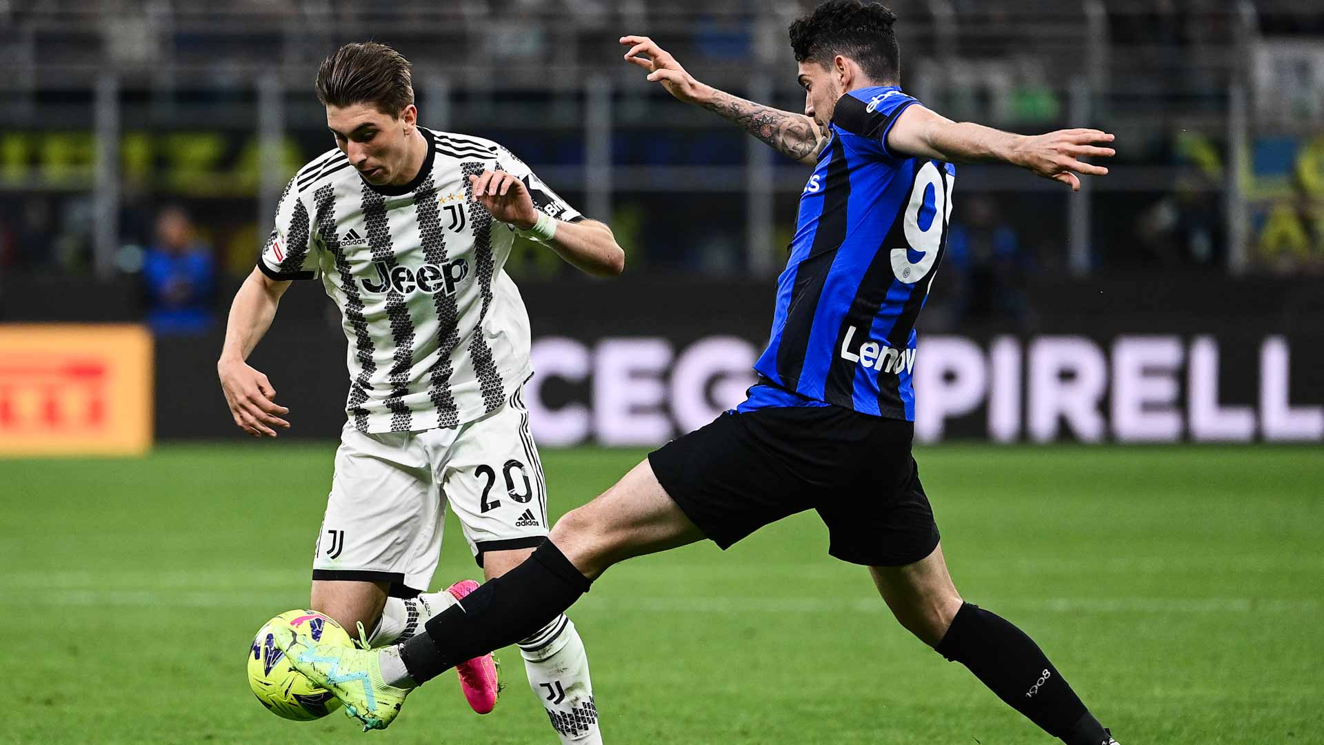 صورة بعنوان: إنتر ميلان يتأهل إلى نهائي كأس إيطاليا 