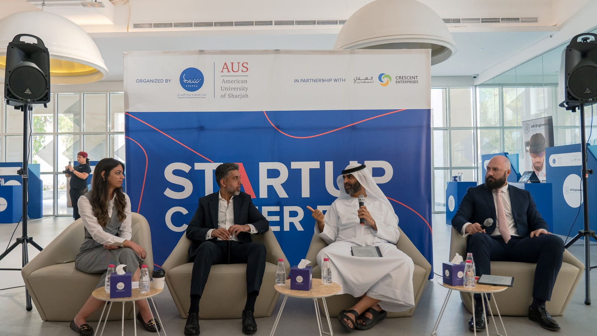 Image for the title: Over 100 job positions offered by Sheraa startups, AUS 