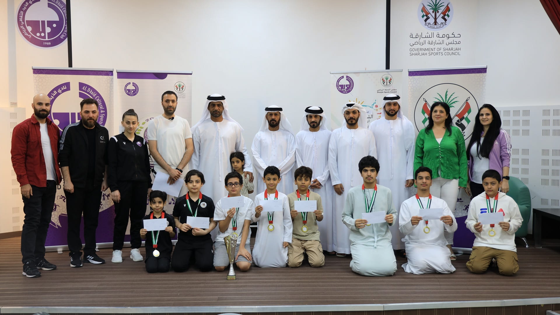 Image for the title: Al Dhaid Club concludes Blitz Chess Championship 