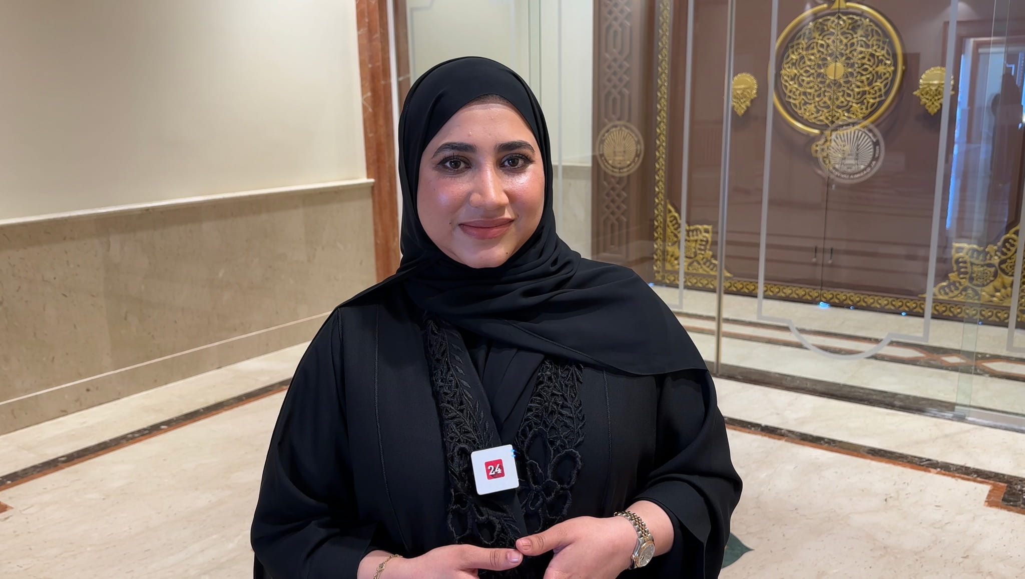 Image for the title: Al Juwaid: 25 bright students graduated from "Ithmar" media prog 