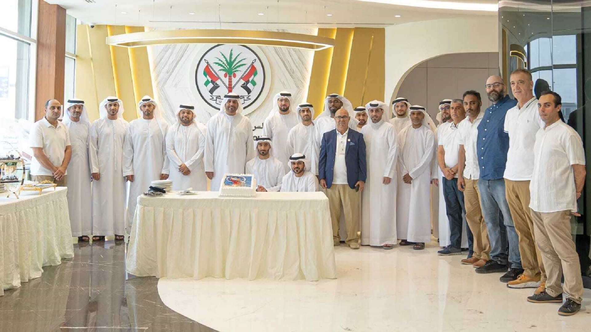 Image for the title: SSC honours Olympic champion Mohammed Al Qayid 