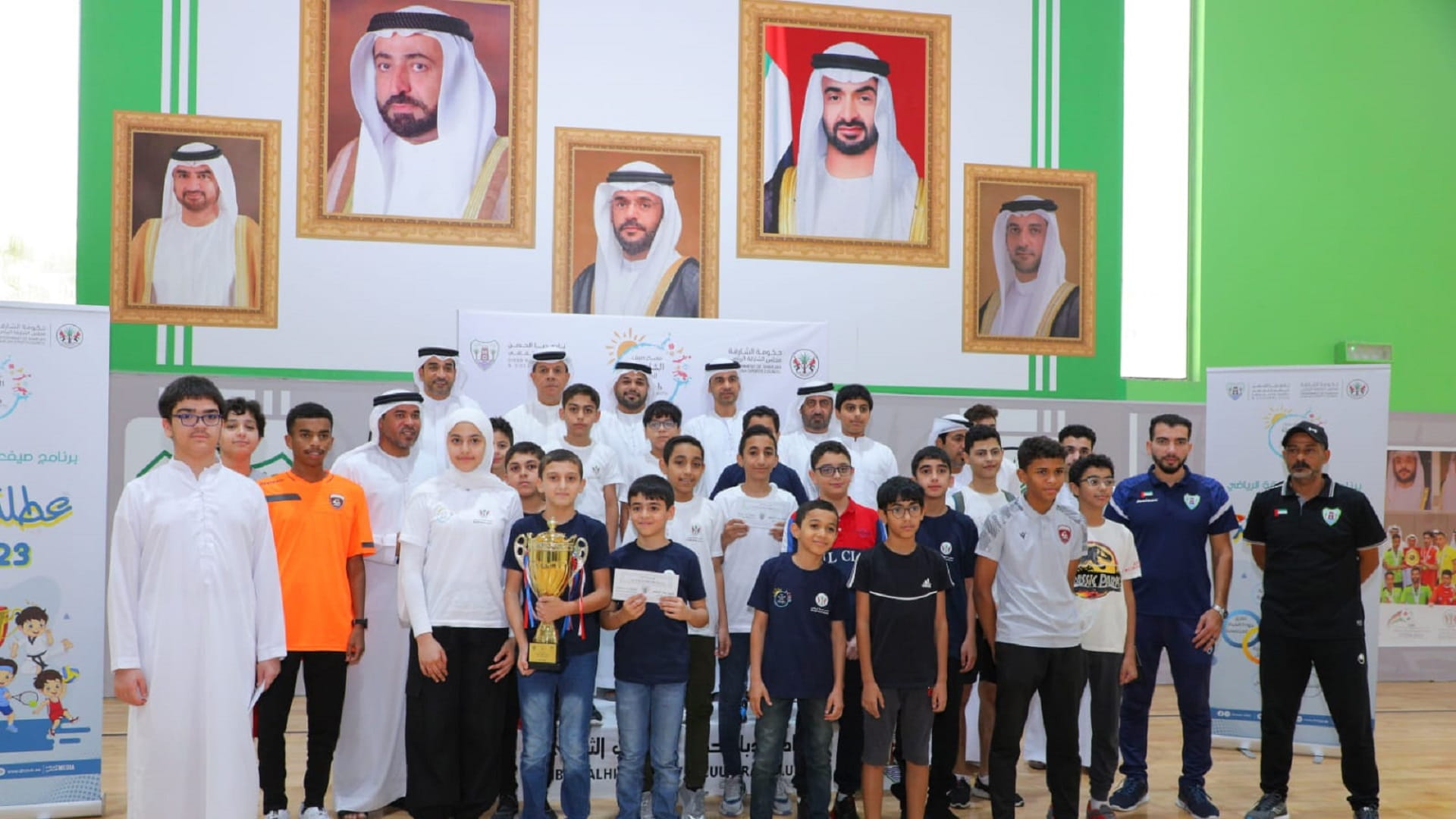 صورة بعنوان: ختام مميز للنسخة التاسعة من صيف الشارقة الرياضي"عطلتنا غير"  