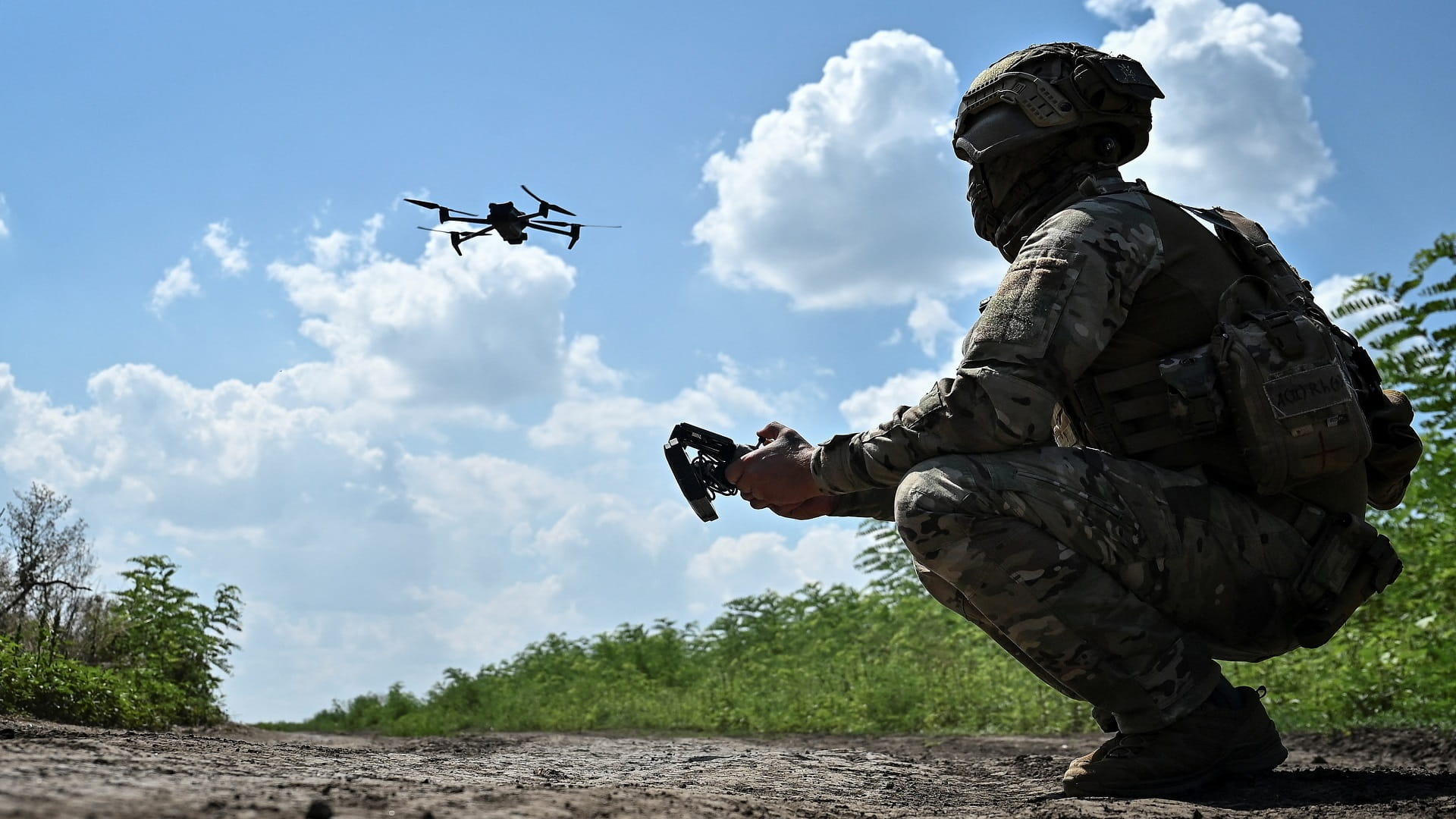 صورة بعنوان: روسيا تدمر طائرة مسيرة قرب منطقة موسكو 