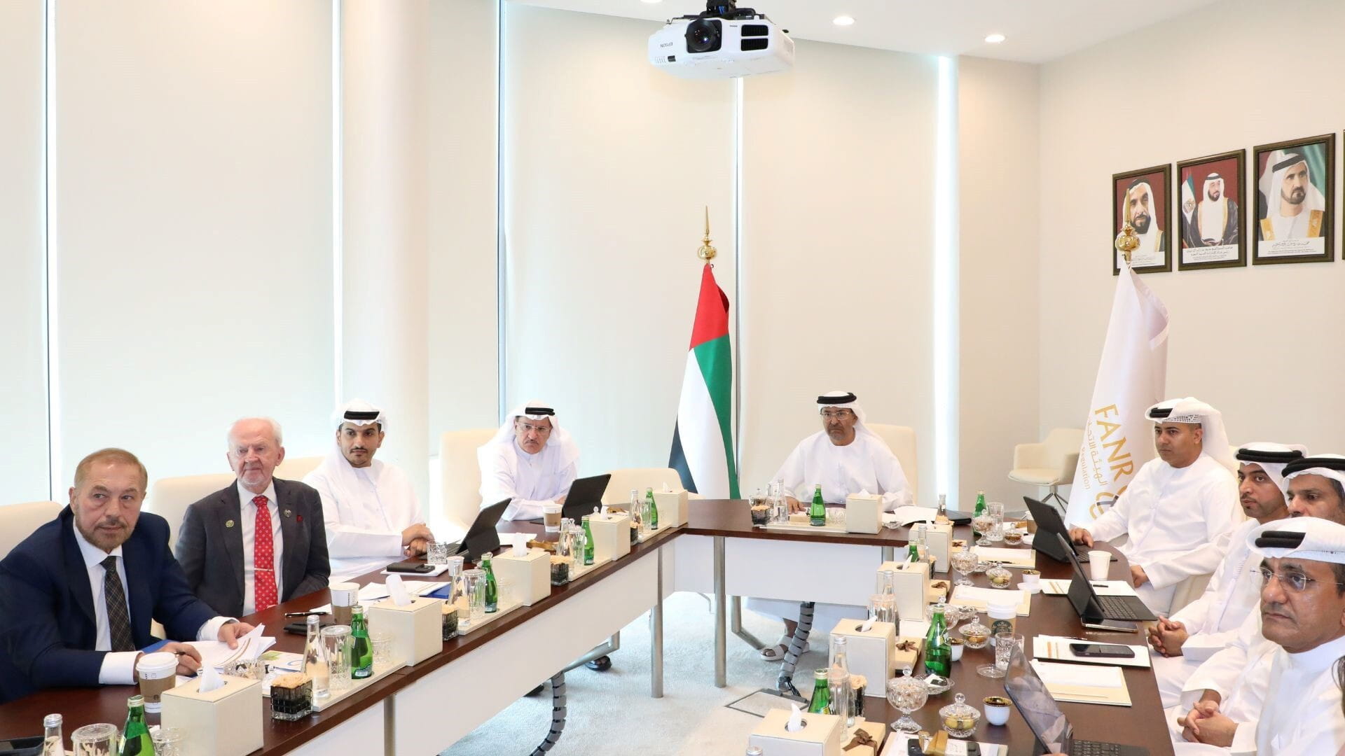Image for the title: FANR’s Board of Management reviews progress on ‘Barakah Plant’ 
